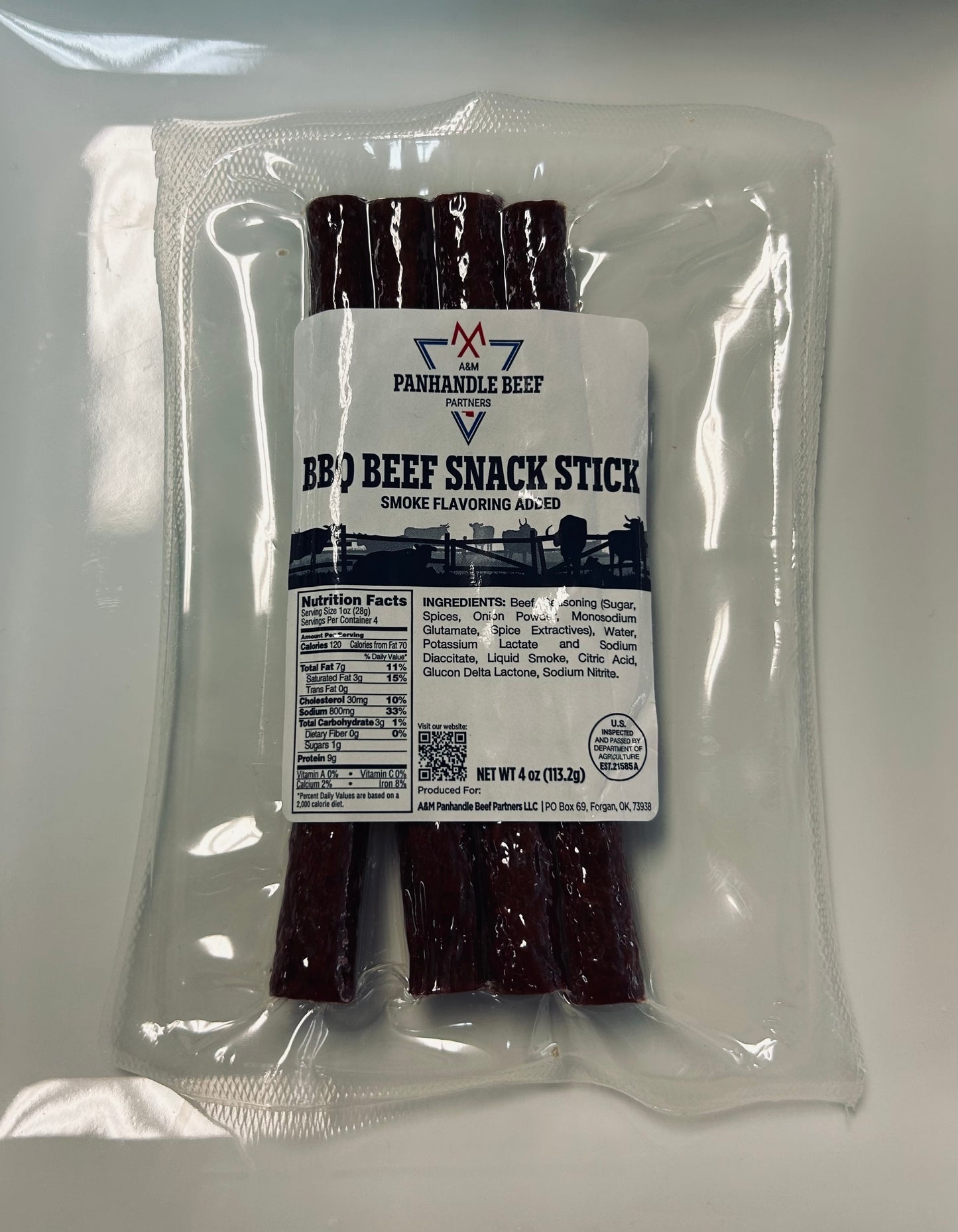 BBQ Beef Sticks - 4oz